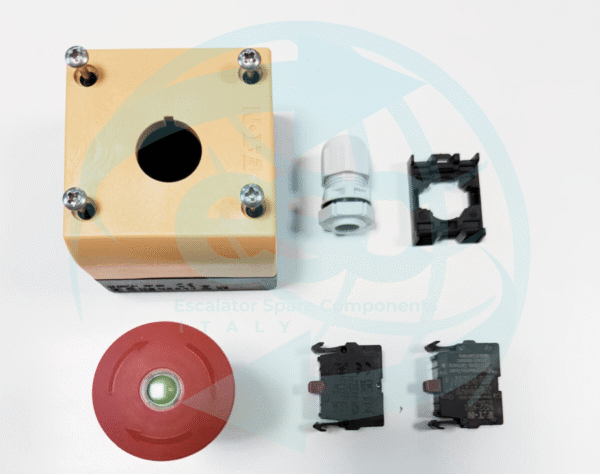 24140 - EMERGENCY MUSHROOM STOP SWITCH TO APPLY ON THE WALL