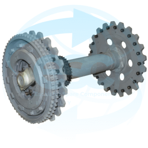 24074 - MAIN DRIVE SHAFT COMPLETE WITH BEARINGS COMPATIBLE SCHINLDER